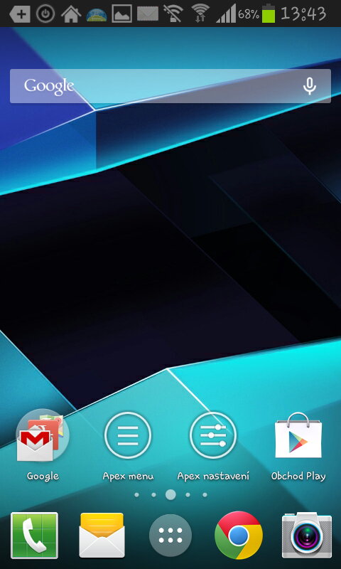 Apex – Domovská obrazovka - Android