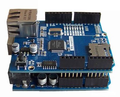Arduino UNO s Ethernet Shieldem - Arduino - Programovací jazyk