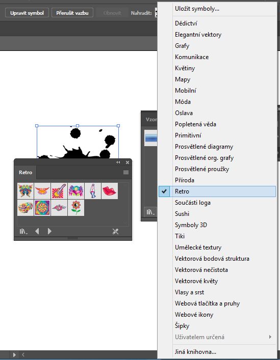 Lekce 5 - Symboly a stopy v Adobe Illustrator